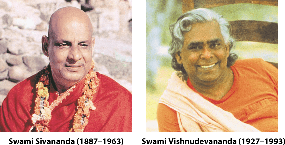 Swami Sivananda and Swami Vishnudevananda
