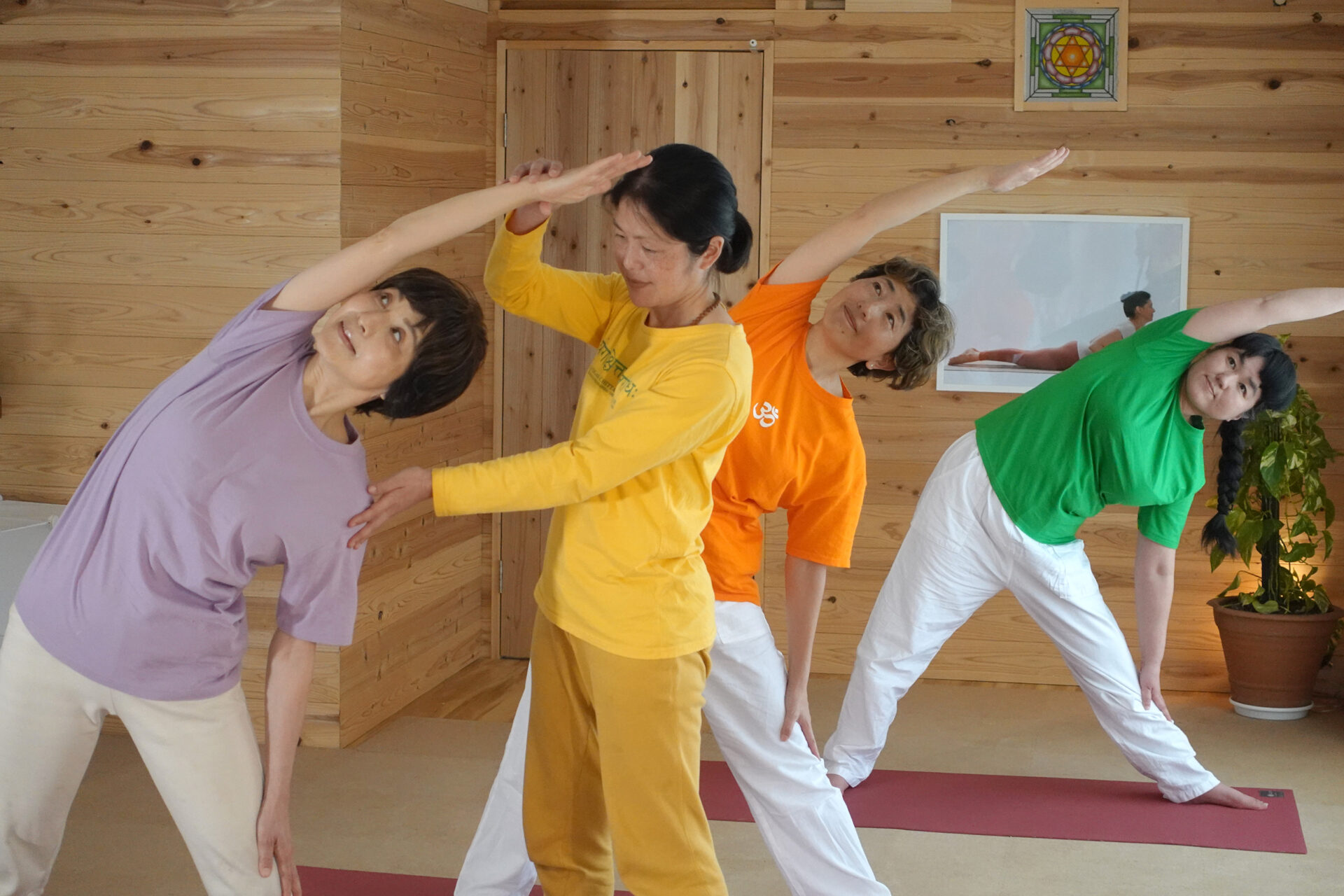 ヨガクラス風景1