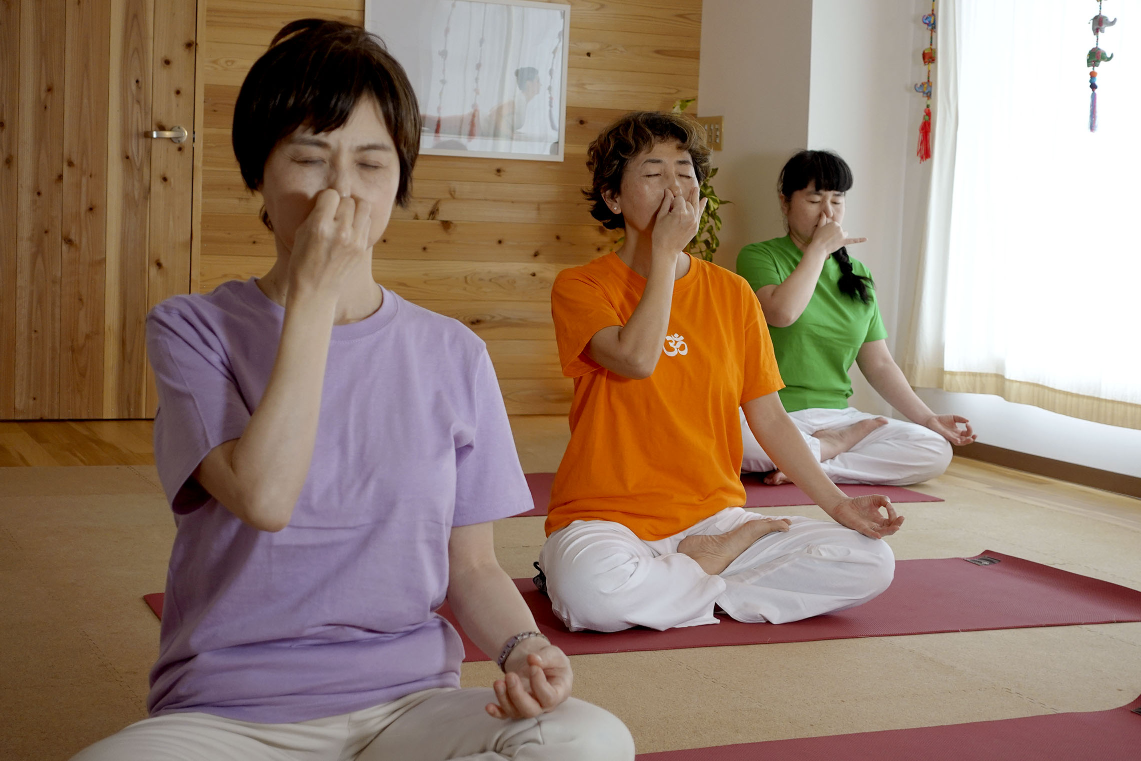 ヨガクラス風景4